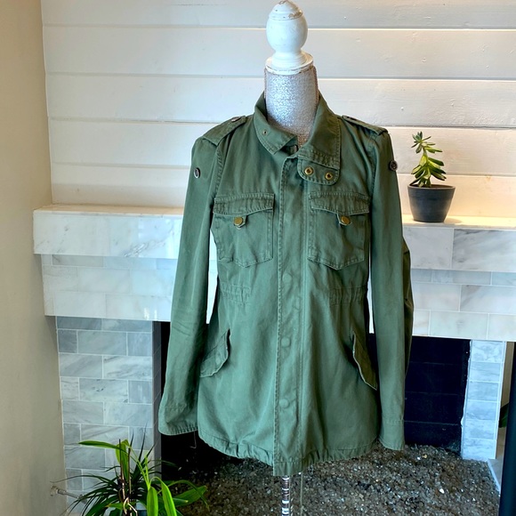 Patterson J. Kincaid Jackets & Blazers - Patterson J. Kincaid Army Green Utility Jacket EUC